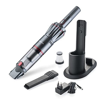 Genius A28178 Handheld Vacuum Cleaner, PP, Stainless Steel, Anthracite on Sale
